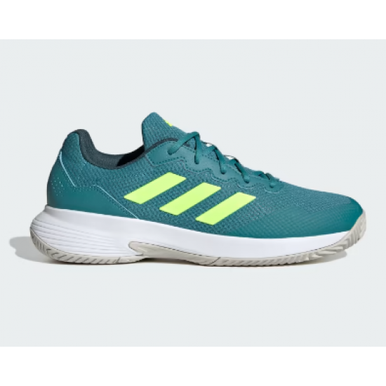 TÊNIS ADIDAS GAMECOURT 2.0 - ARCTIC FUSION/LUCID LEMON